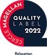 Relocation Frankreich - Magellan Qualitäts Label 2022